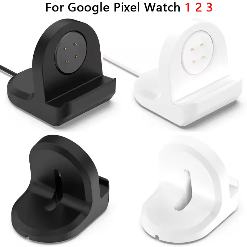 Wireless Charger Watch - Zachte siliconen oplader Cradle Dock Draadloze
