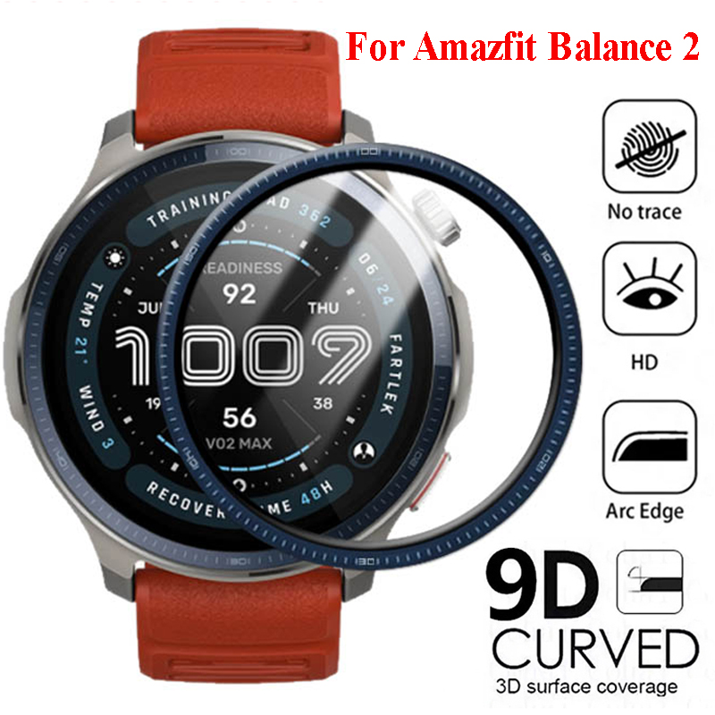 Watch Face Protector - Screenprotector voor Amazfit Balance 2 Cover