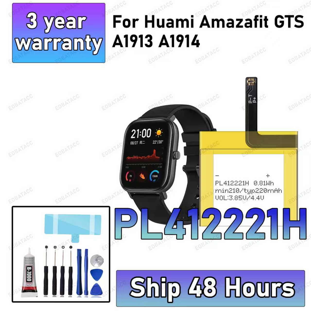 Smartwatch A1914 - 100% Nieuwe Hoge Quanlity PL412221H Nieuwe