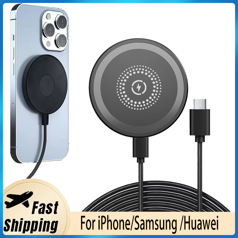 Wireless Charger Watch - Magnetische 3-in-1 draadloze oplader voor iPhone