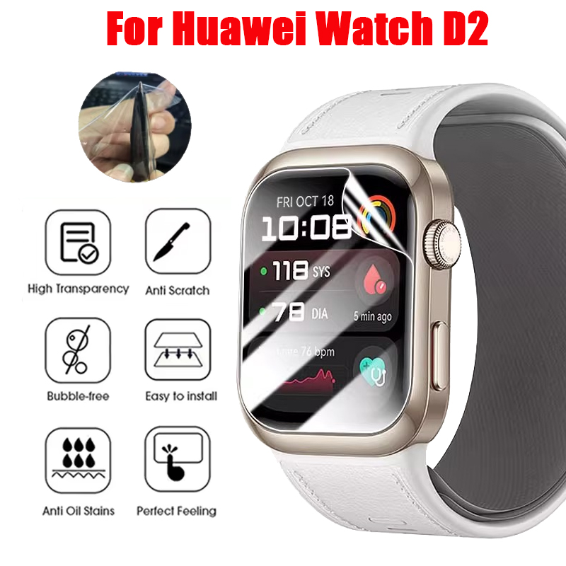 Smart Watch Accessories - TPU Hydrogelfilm voor Huawei Watch D2