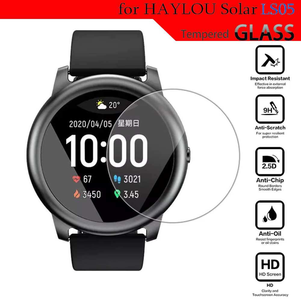 Smart Watch Accessories - Gehard glas voor HayLou Solar LS05