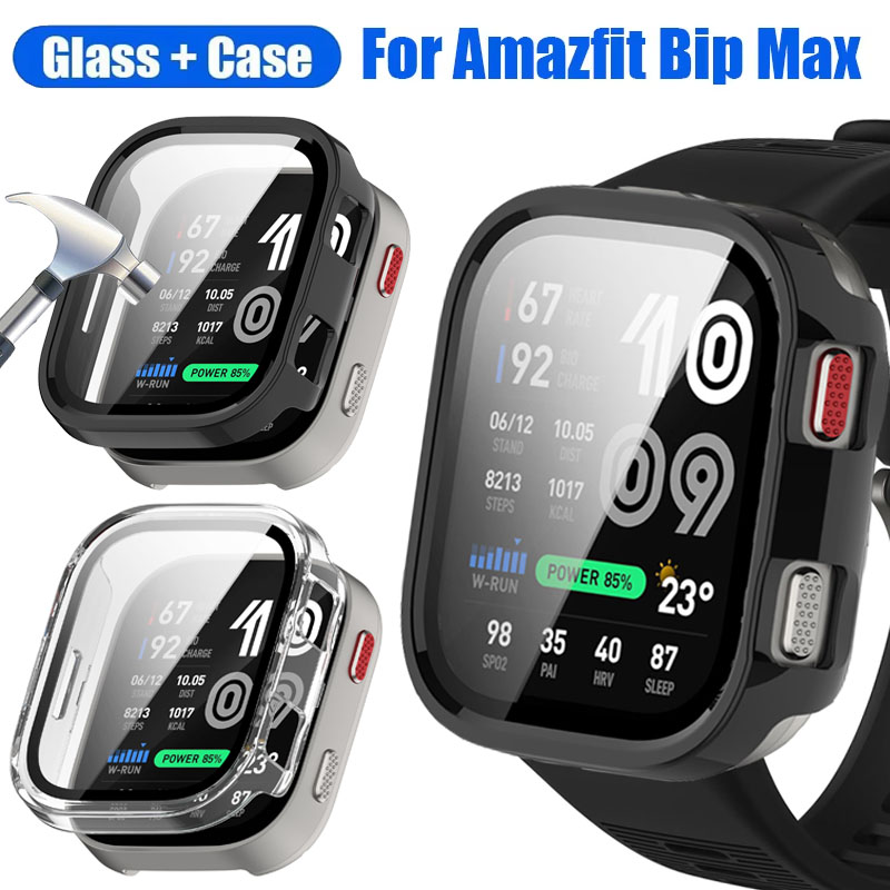 Amazfit Smartwatch Accessories - Gehard glas + hoesje voor Amazfit