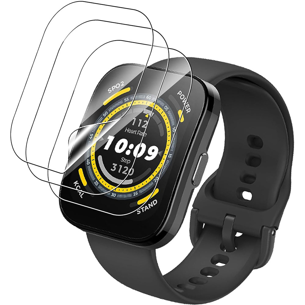 Amazfit Smartwatch Accessories - 3 STKS Clear HD Film Screen