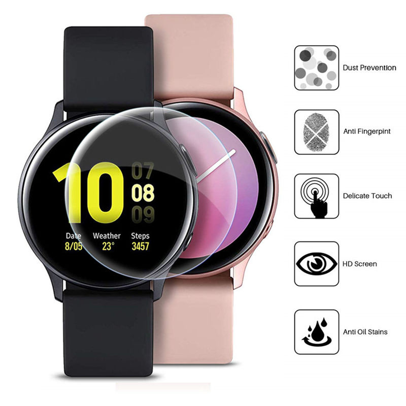Watch Face Protector - 2 Stuks Volledige Beschermende Film Voor