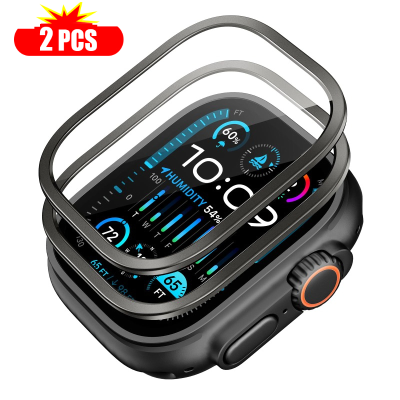 Smart Watch Accessories - 2 stuks Gehard Glas voor Apple