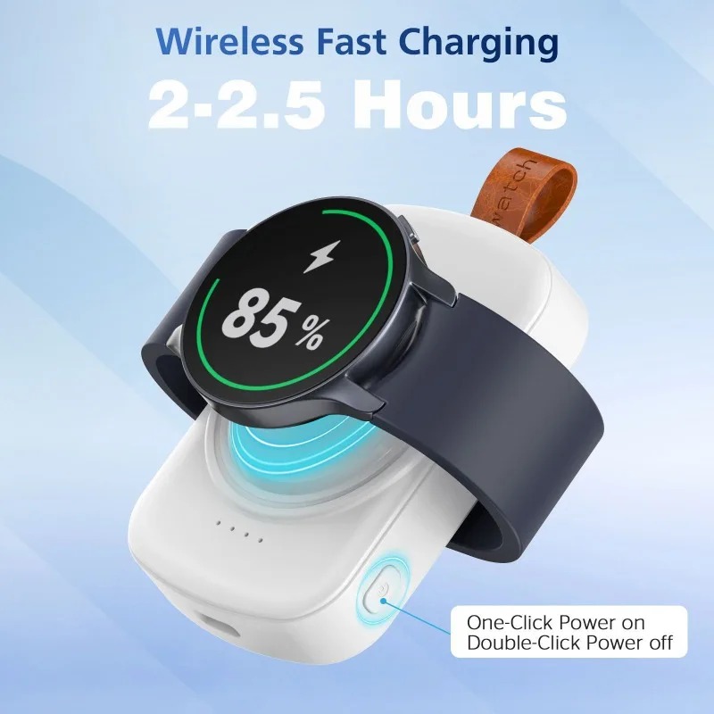 Draagbare 1800mAh Magnetische  - Wireless Charger Watch recensie en prijs