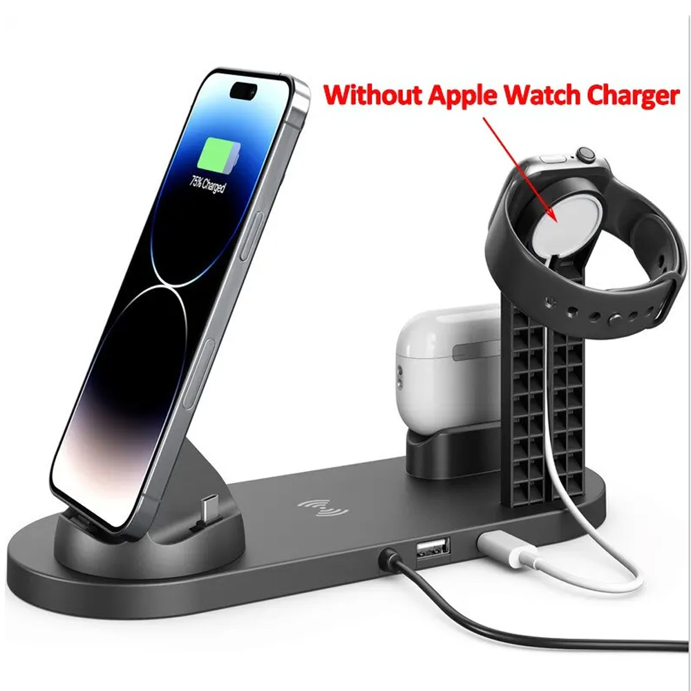 30W 7-in-1 draadloze oplaadsta - Wireless Charger Watch recensie en prijs