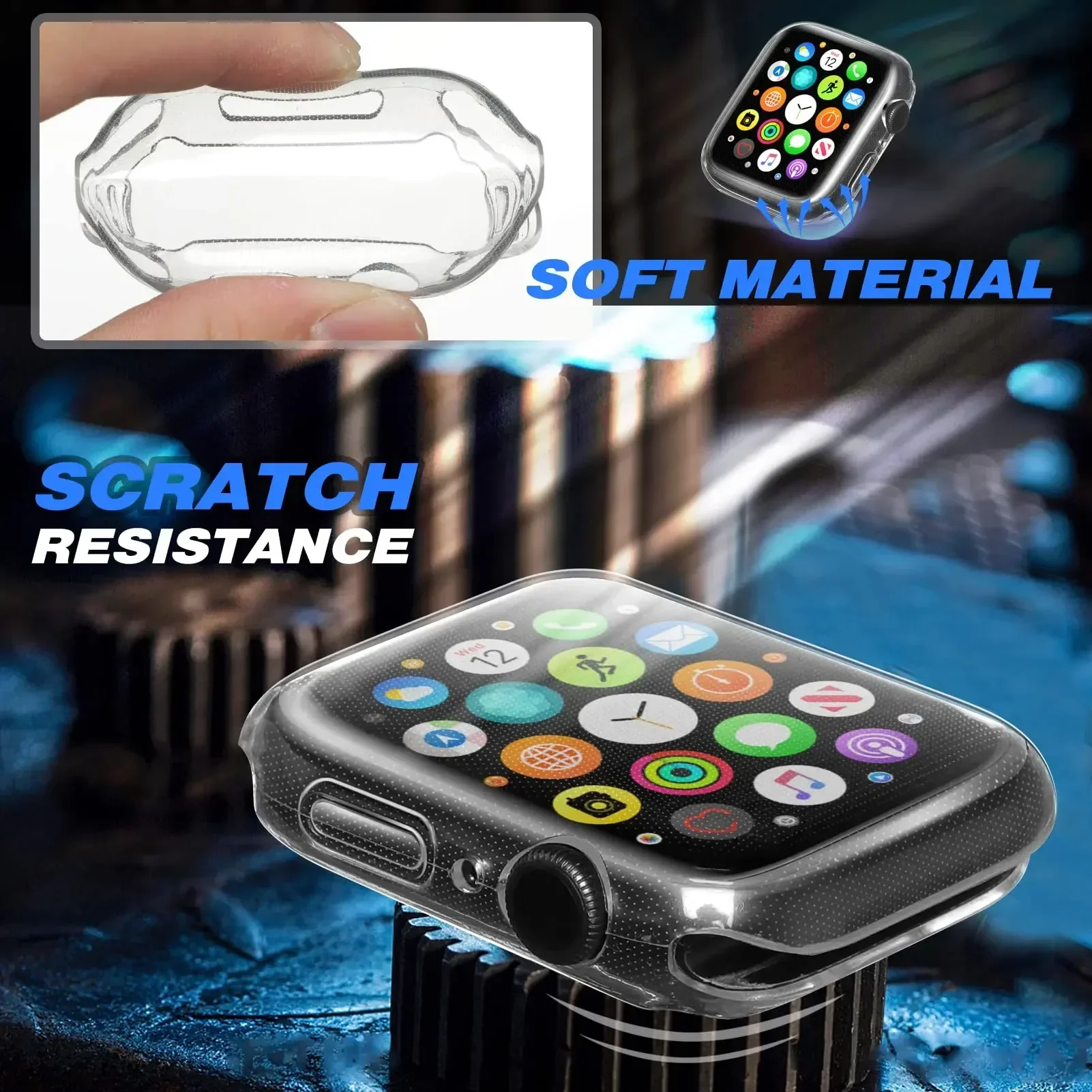 Cover Voor Apple Horloge Case  - Smartwatch Watch Accessories For Women recensie en prijs