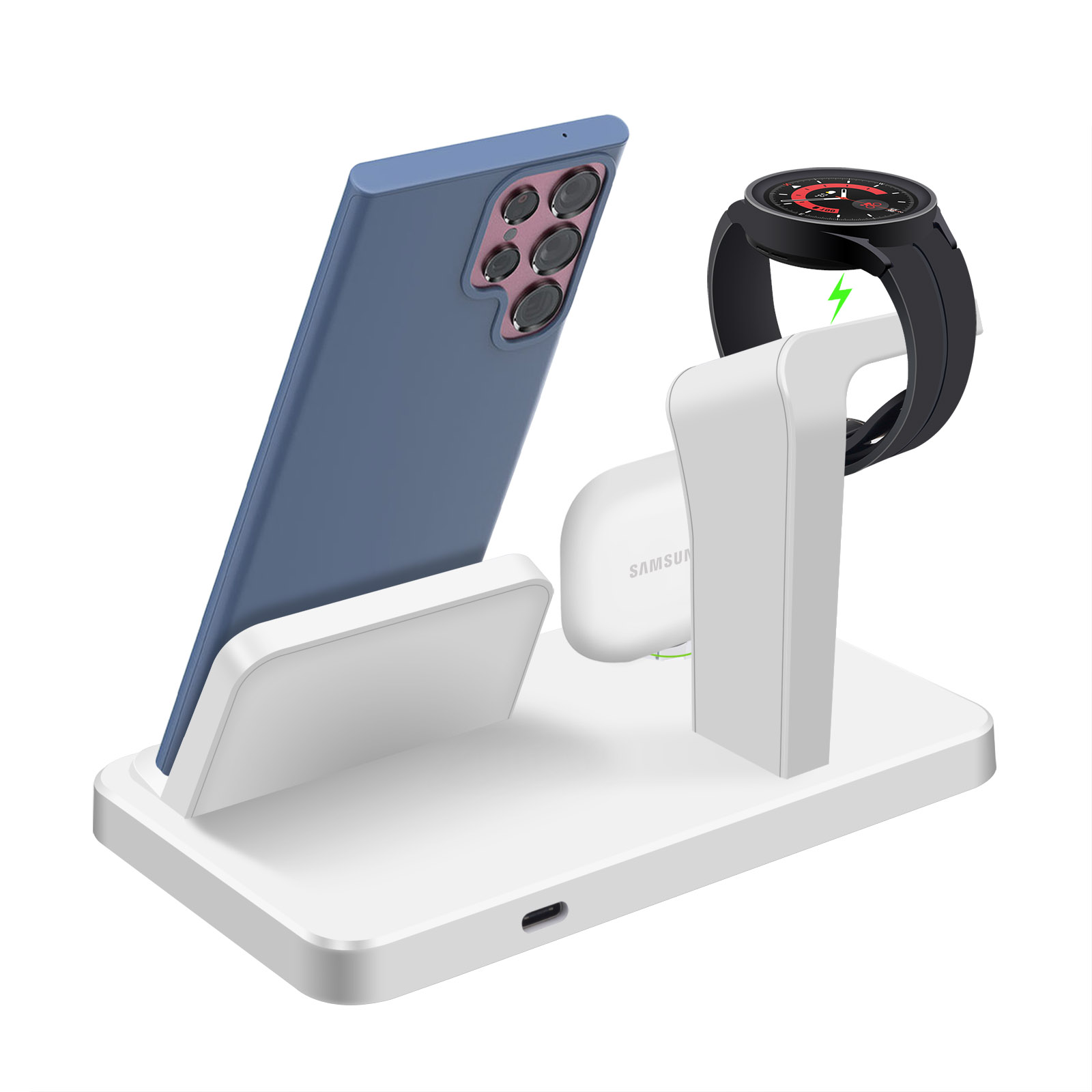 3-in-1 Type C-poort draadloze  - Wireless Charger Watch recensie en prijs