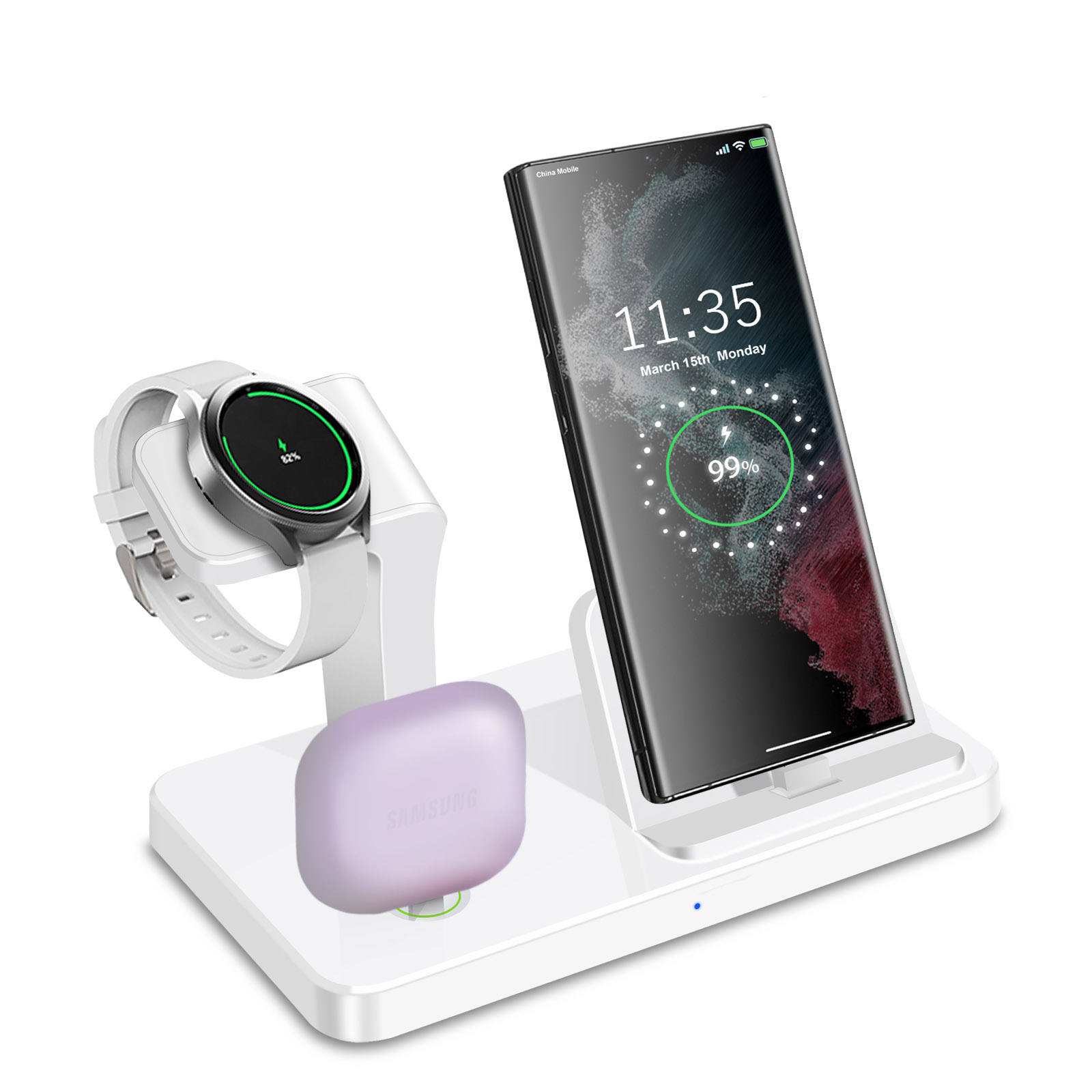 3-in-1 Type C-poort draadloze  - Wireless Charger Watch recensie en prijs