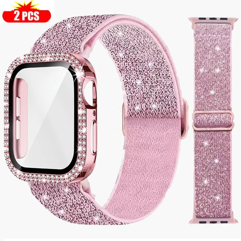 Band + hoesje voor Apple Watch - Smartwatch Watch Accessories For Women recensie en prijs