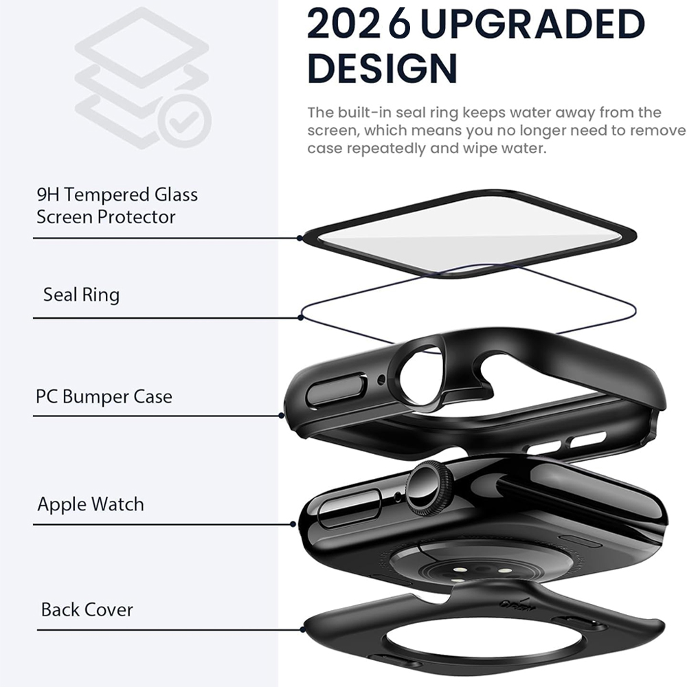 360° beschermhoes voor Apple W - Smartwatch Watch Accessories For Women recensie en prijs