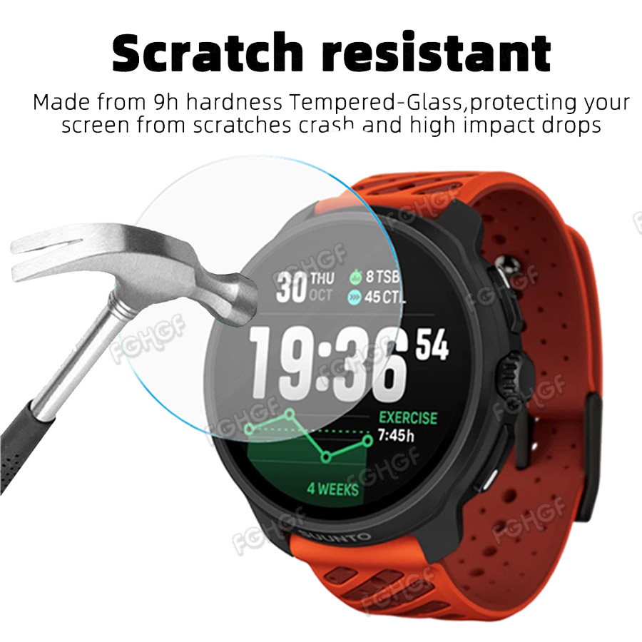Gehard glas beschermfolie voor - Smart Watch Accessories recensie en prijs