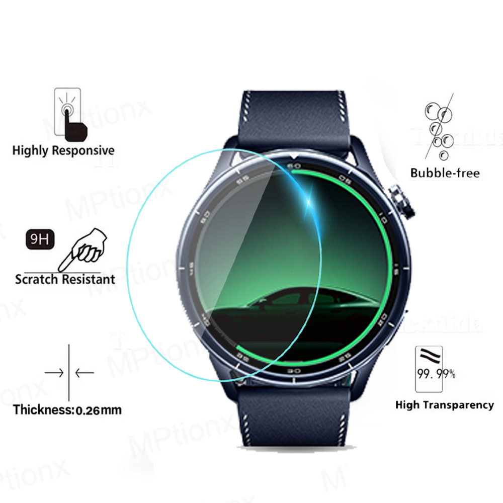 Gehard glas voor Xiaomi Watch  - Watch Face Protector recensie en prijs
