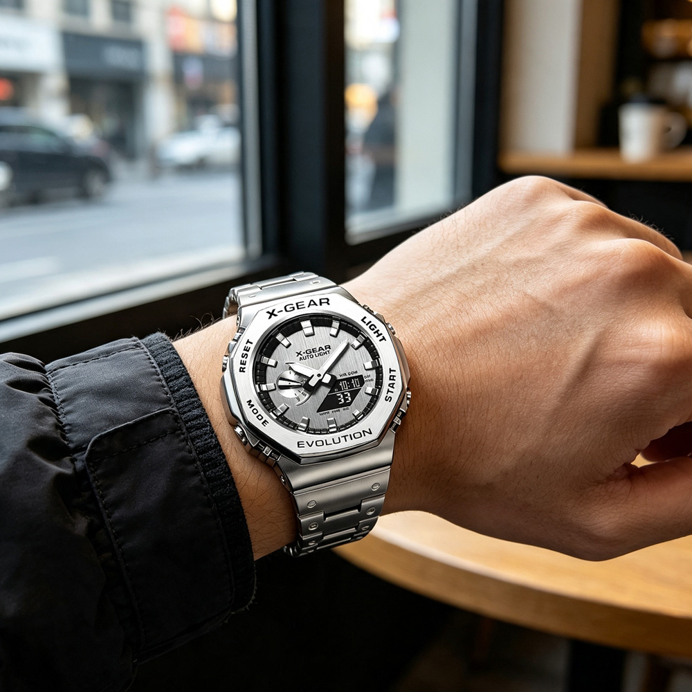 X-GEAR Digitaal sporthorloge m - Smartwatch Touch recensie en prijs