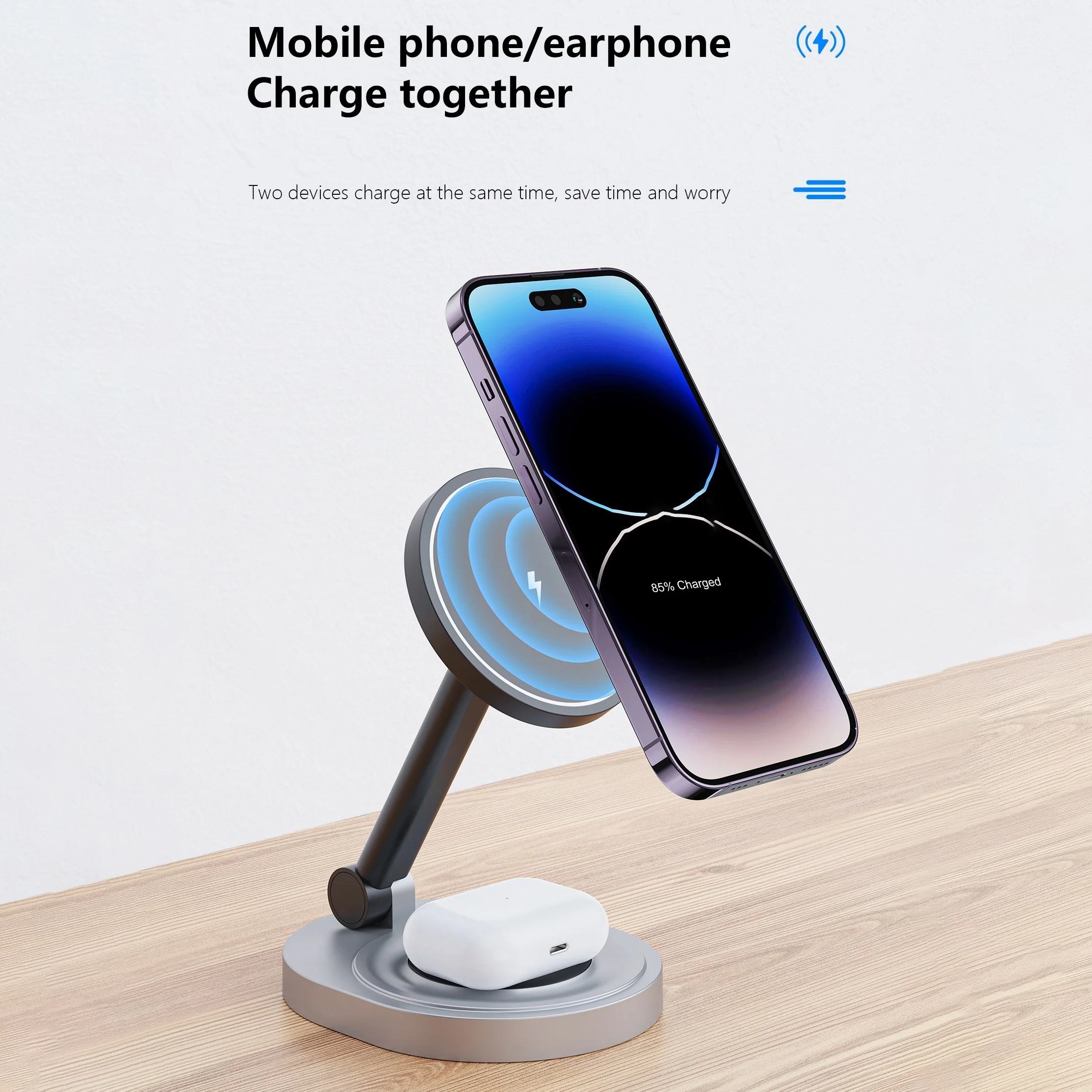 2 in 1 magnetische draadloze o - Wireless Charger Watch recensie en prijs