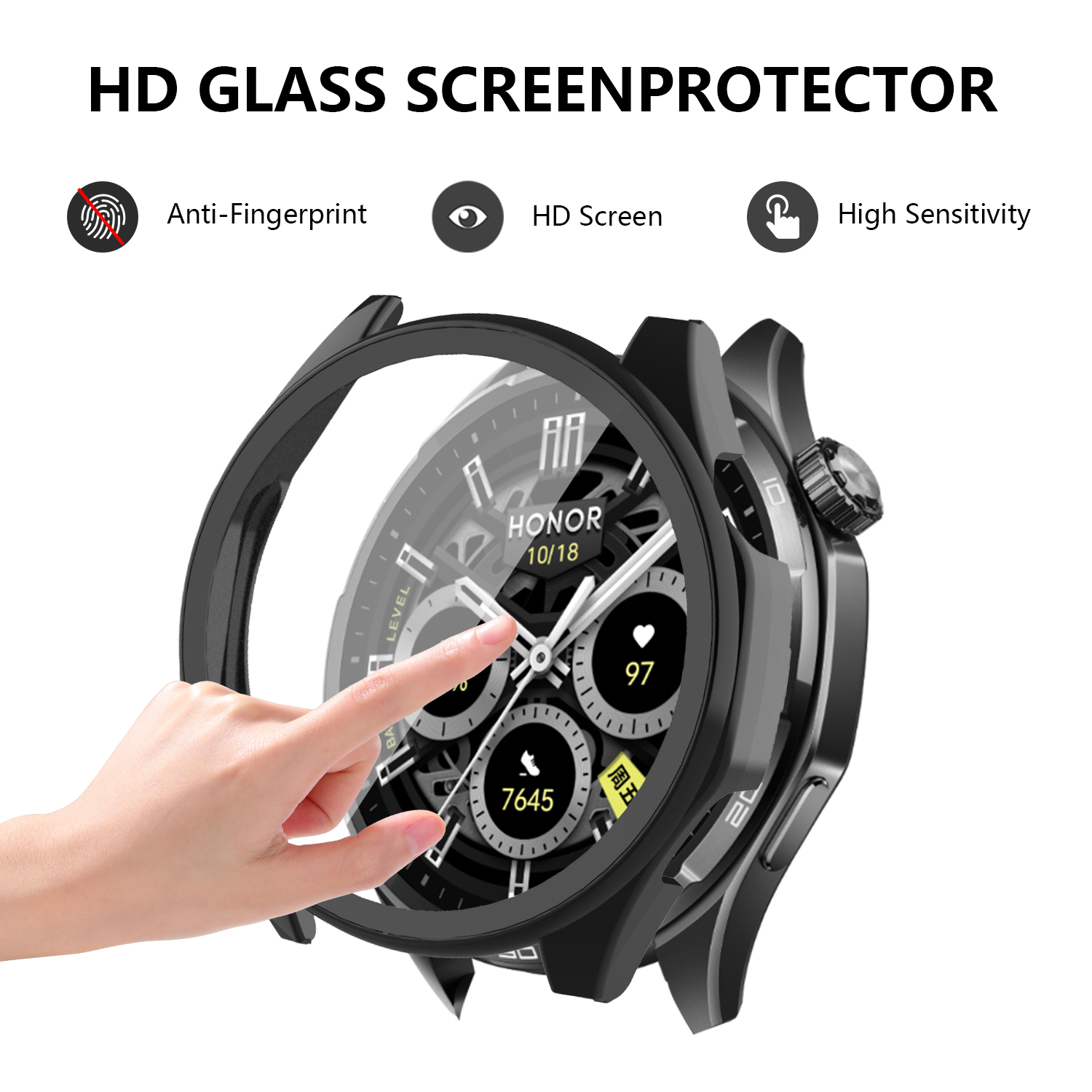 For Honor Watch 6 Plus Case PC - Watch Face Protector recensie en prijs
