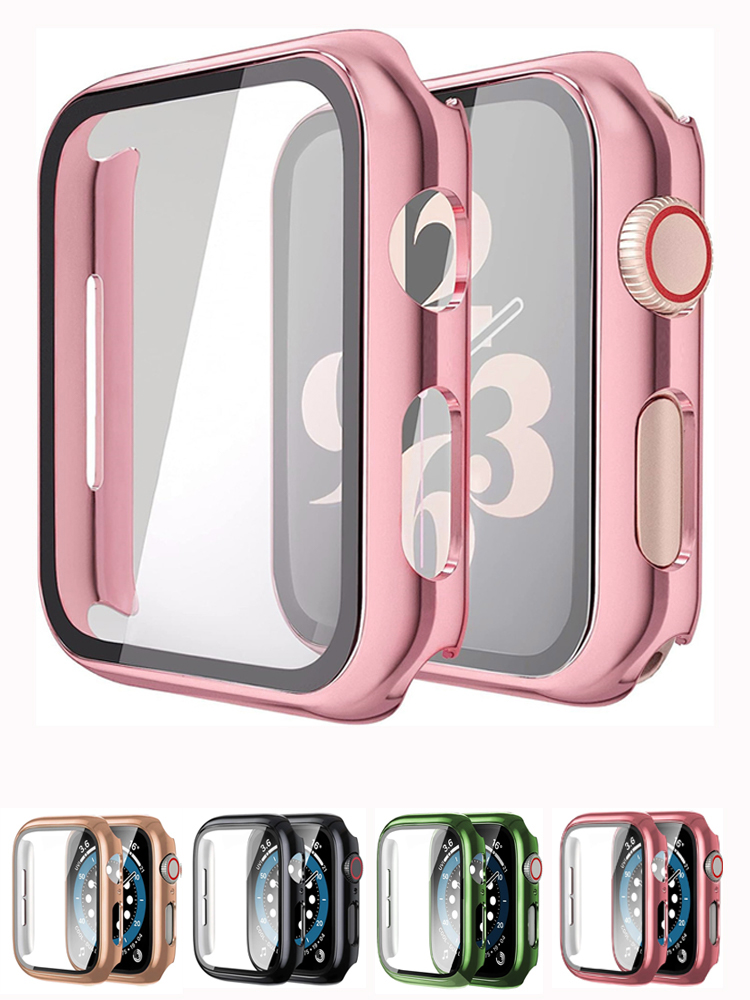 Glazen + Hoes Voor Apple Watch - Smartwatch Watch Accessories For Women recensie en prijs