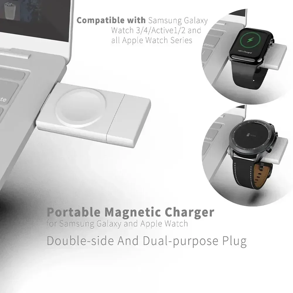 Magnetische draadloze oplaadst - Wireless Charger Watch recensie en prijs