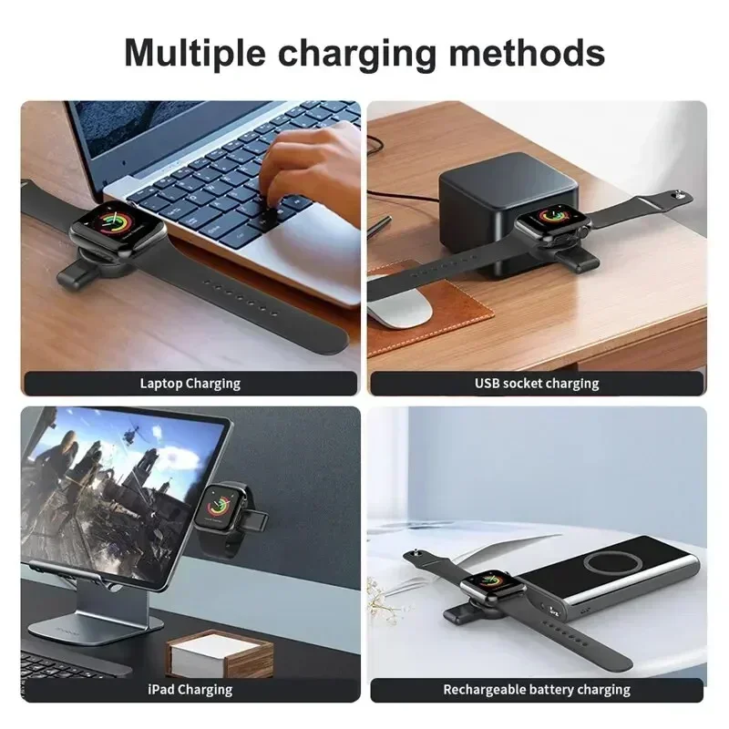 Magnetische draadloze oplaadst - Wireless Charger Watch recensie en prijs