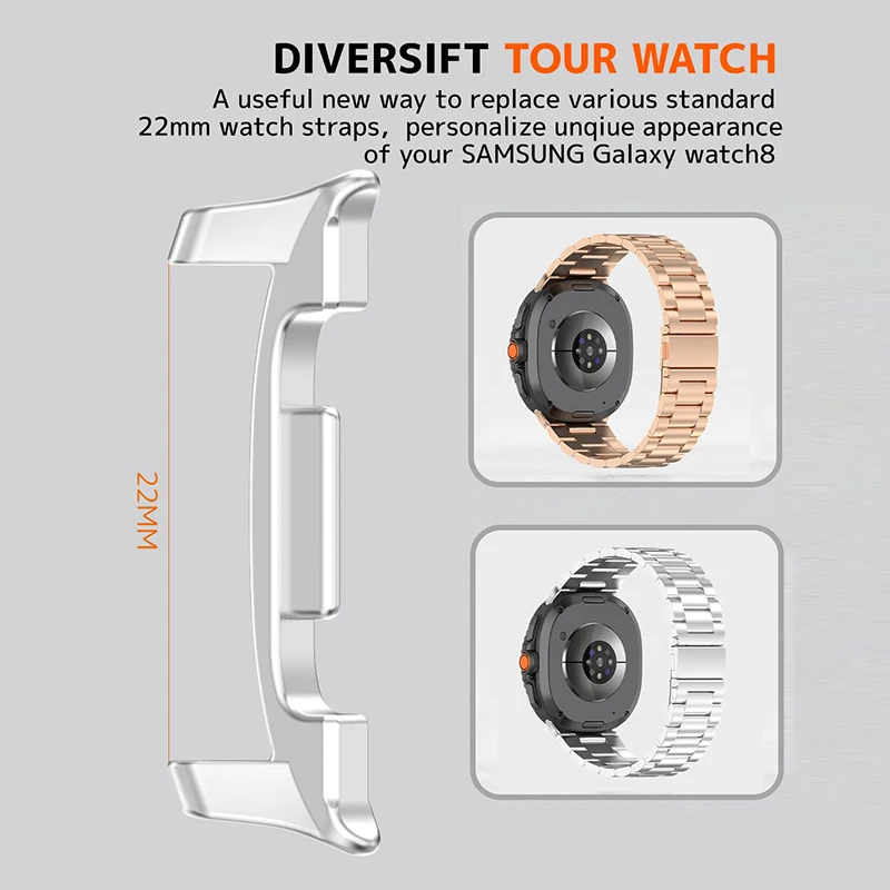 22mm Horlogeband Connector voo - Smart Watch Accessories recensie en prijs